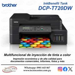 Impresora Multifuncional Brother InkBenefit DCP-T7